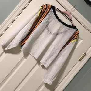 Free people oversized crop never worn